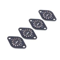 1/4Pcs Nixie Tube Holder In-14 Socket Plug For In14 Glow Clock Electronic Tube Accessories 4pcs