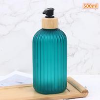 1 vnt. vonios kambario ir virtuvės muilo dozatoriai, 500 ml daugkartinio naudojimo rankų ir indų muilo buteliukai, idealiai tinka virtuvės kriauklės dekoravimui, muilo pilstymo buteliukas A10 blue