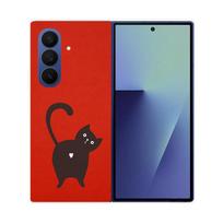 Case For Samsung Galaxy Z Fold 7 Transparent Hard Folding Luxury Painted For Samsung Galaxy Z Fold7 Clear Cover ZFold 7 Fundas Galaxy Z Fold7 gray