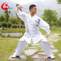 2026 Yu Cheng Tai Chi kostiumas: Vyriškas ir moteriškas treniruočių ir varžybų komplektas pavasario-vasaros pratimams ir Vushu 180 - Triple Extra Large beige