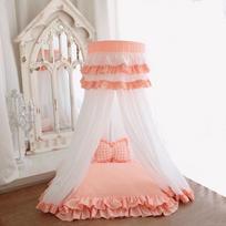 Cute Soft Mesh Pet Tent Washable Dog Mosquito Net Princess Style Teddy House for Small Breeds All-Season Cozy Shelter for Puppie (as the picture,40X50CM) white