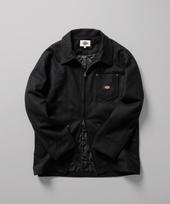 Dickies Wool Zip-Up Chore Jacket Black Black/Xl black