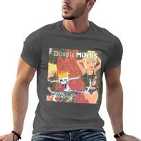 Dimple Minds Tshirt Soft Durable Cotton Tshirt M black