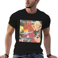 Dimple Minds Tshirt Soft Durable Cotton Tshirt 4XL black