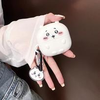 Anime Chiikawa Mielas Animacinis Ausinių Dėklas Airpods 1 2 3 4 Pro 2 3 Bevielėms Bluetooth Ausinėms Apsauginis Minkštas Silikoninis Dangtelis For Airpods 1 2 white