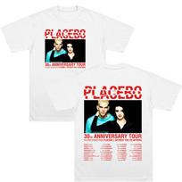 Placebo 30th Anniversary Tour Graphic T Shirts Harajuku Alternative Metal Rock Band Cotton Clothing Wounisex Unisex Oneck Comfort Tee 4XL black
