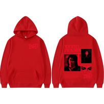Michael Jackson King of Pop Bad Era Tour Sweatshirts Men Women Harajuku Hip Hop Punk Hoodies Casual Hoodie S red