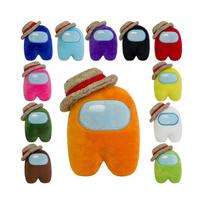 (20cm, Blue) Among Us Plush Toy Cartoon Character Game Stuffed Doll for Kid Gift 20cm dangaus mėlyna spalva