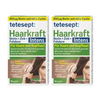 TETESEPT Haircraft Biotinas + Cinkas + Folio rūgštis 30 tablečių x 2 vnt.