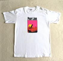 Vintage Pearl Jam T shirt Ames bros 98 Rare! / Nirvana Sonic Youth Flaming Lips Unisex T-Shirt M white