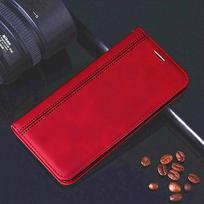Magnetinė knyga piniginė odinis atverčiamas dėklas, skirtas Samsung Galaxy A12 M12 A10 A50 A51 Xiaomi Redmi 10C 10A 9A 9C Note 11S Mi 11 Lite Poco Apple iPhone Case Bags Mi 11T (11T Pro) raudona