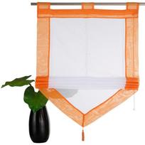 Baigti su petnešėlėmis, didelio tankio siūlų sujungimo užuolaidos, pakeliamos užuolaidos, romėniškos užuolaidos P10B 100cm*140cm oranžinė