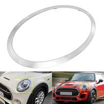 Chrome-Plated Headlight Trim Ring Cover O/S 51137300632 For BMW Mini Cooper F55 F56 F57 2013-2019 Automotive Trim Accessories left white