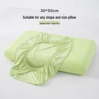 2026 Cool Ice Silk Pillowcase: Universal, Irregular Shape Memory Pillow 42*70cm beige
