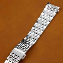 19MM/14MM/12MM nerūdijančio plieno apyrankė Tissot Le Locle serijos T006 T006407B laikrodžiui Dirželis Laikrodžio dalys juostelė Sulankstama sagtelė dirželis Tissot T006 laikrodžiui 14MM sidabras