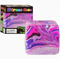 Schylling Needoh Nice Cube Glow Sensory Toy With A Super Solid Squish - Glows In The Dark And Always Returns To Its Square Shape 1pcs