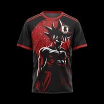 Dragon Ball Vegeta Anime Futbolo Džersis Vaikams Berniukams Mergaitėms Greitai Džiūstantis Kvėpuojantis Rungtynių Treniruočių Gerbėjų Sportiniai Trumpomis Rankovėmis Viršutiniai Drabužiai S