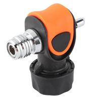 Diving Buzzer Universal Underwater Signal Acoustic Generator Stainless Steel Sounder orange