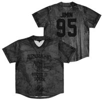 BTS ARIRANG World Tour Jersey: K-Pop Bangtan Boys Oversized Mesh Shirt with Member Name & Number, Unisex Streetwear for Fans XL
