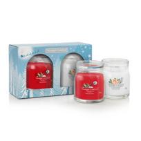 Yankee Candle Christmas Signature Set kvepiančių žvakių rinkinys, 2 x 368 g