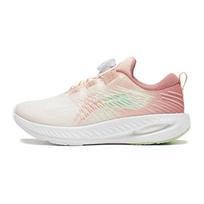 Li Ning Kids Kunpeng V2 Comfortable Shock Absorbing Durable Low Top Running Shoes Kids Running Shoes Pink White YKFT072-6 35