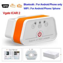 Vgate iCar2 obd2 bluetooth skaitytuvas ELM327 V2.2 obd 2 wifi icar 2 automobilių įrankiai elm 327, skirtas Android/PC/IOS kodų skaitytuvui ICAR2 Bluetooth