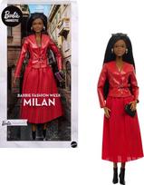 Mattel Barbie Signature Collectible Fashion Doll, @BarbieStyle Fashion Week Doll Milan Street Style Clothes