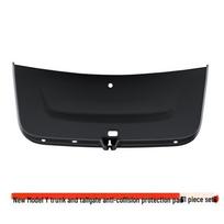Tesla Y/3 Model Trunk Tailgate Protection Board: Flocking Interior Accessory black