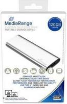 No Name MediaRange MR1100 external solid state drive 120GB USB Type-C 3.2 Gen 2 (3.1 Gen 2) Silver