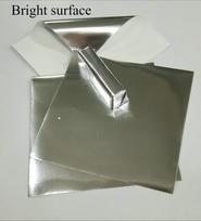 100PCS Large Dubai Chocolate Candy Bar Wrappers Paper Sheets For Homemade Aluminum Foil Tin Foil Food Wedding Party Supplies 20x20 gray