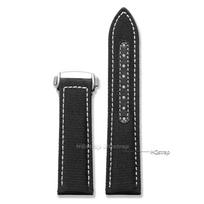 Canvas Nylon Watch Strap for Omega Seamaster 300 Women Men's Sport Bracelets for Speedmaster 20mm 22mm High Quality Watchband 20mm-no logo black
