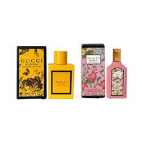 Gucci Two-piece perfume sample set Qimeng/Huayue/Guilty Love EDP Eau de Toilette EDT Huayue Mengyi 5ml + Qimeng Gardenia 5ml ruda