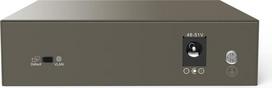 Tenda TEG1105P-4-63W-EU network switch Gigabit Ethernet (10/100/1000) Power over Ethernet (PoE) Grey