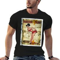 HABANA Cuban cigar T-Shirt UV Sun Protection Tee Shirt XS black