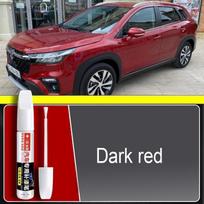 Car Paint Scratch Repair Pen for Suzuki SX4 Suzuki S-Cross Car Touch-up Pen Paint Scratch Remover Accessories tamsiai raudona spalva