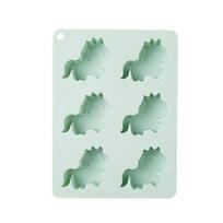 2026 New Creative Pony-Shaped Ice Cube Tray Multifunctional Silicone Ice Cube Chocolate Mold Cake Mold Kitchen Supplies one size žalia