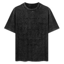 After Rain  Dermot Kennedy Handwritten Lyrics Tshirt Breathable Sportswear Tshirt For Men M black