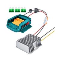 18V to 12V Battery Adapter -Down Converters with Slide-On Cradle, Wire DC12V Output, Compatibility for BL1820B Models With insurance