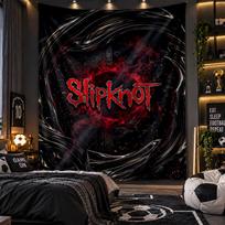 Sieninis gobelenas Slipknot spaudinio audinys svetainei, miegamajam, namų dekoravimui 100cmx150cm
