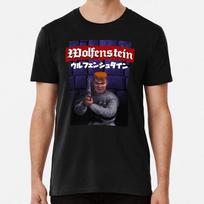 Wolfenstein Size S to 5XL Made in the USA T-Shirt Unisex T-Shirt L brown
