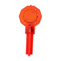 Red Traffic Safety Signal Beacon Safety LED Strobe Light Emergency Flashing Light  Engineering raudona