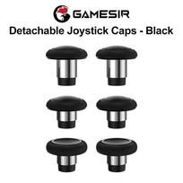 GameSir kreiptukų dangteliai G7 Pro, G7 Pro 8K Cyclone 2 žaidimų pulteliui. 3 poros. Personalizuoti dangteliai. Lygus plieninis žiedas. Valdymas juoda