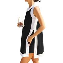 Women's Fashion Casual Solid Color Suit XL juoda