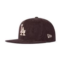 New Era New York MLB corduroy flat brim NY street trend full closure NE5950 cotton polyester fiber baseball cap men and women same style 14388368 ruda