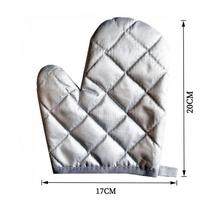 Microwave Oven Anti-Scalding Gloves, Silver-Coated Heat-Resistant Insulation Gloves. gray