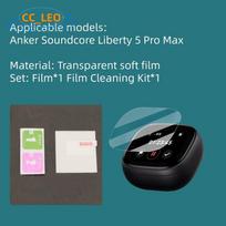 Suitable for Anker Soundcore Liberty 5 Pro Max Case Cute Lanyard Silicone Soft Case Shockproof Shell Protective Sleeve Liberty 5 Pro Max