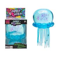 Schylling Needoh Jellyfish Cube Super Solid Squish Sensory Stress Reliever Toy For Anxiety And Stress Relief blue