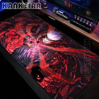 XXL Ryomen Sukuna Juodas Pelės Padas Anime Jujutsu Kaisen Pelės Padas Gojo Satoru Pelės Padas Kompiuterinių Žaidimų PC Aksesuarai Stalo Kilimėlis 800x300x2mm brown