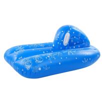 Inflation Children Skiing Car Kid Inflatable Snowboard Inflate Snow Tubing Raft Toy blue