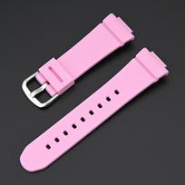 Skirta Casio Baby-G BGA-130/131/132/133/160/161 BGD-140/141/500/501/560/5000 laikrodžio dirželis TPU juosta Derva Moteriškas 14 mm apyrankė 14mm šviesiai rausvos spalvos